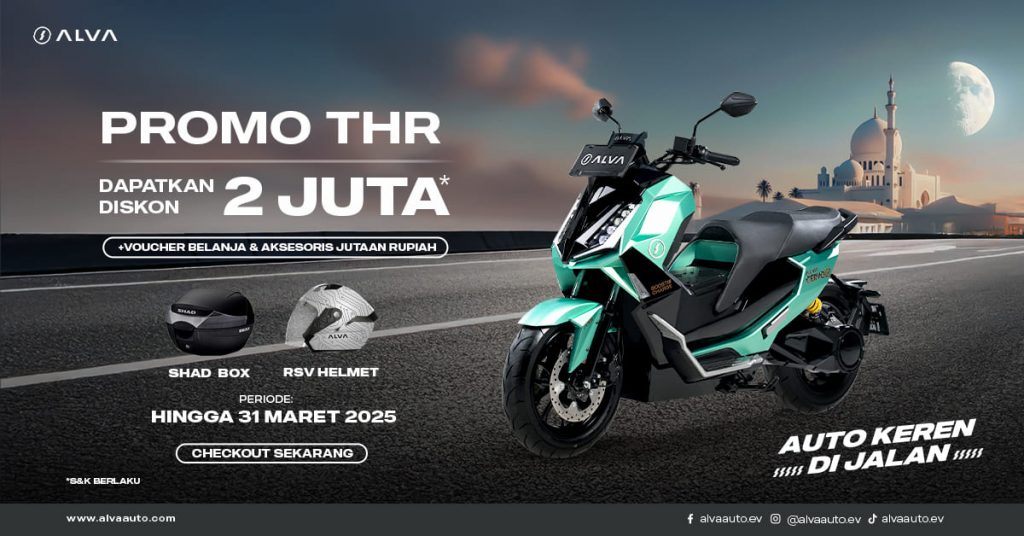 Beli motor listrik thr