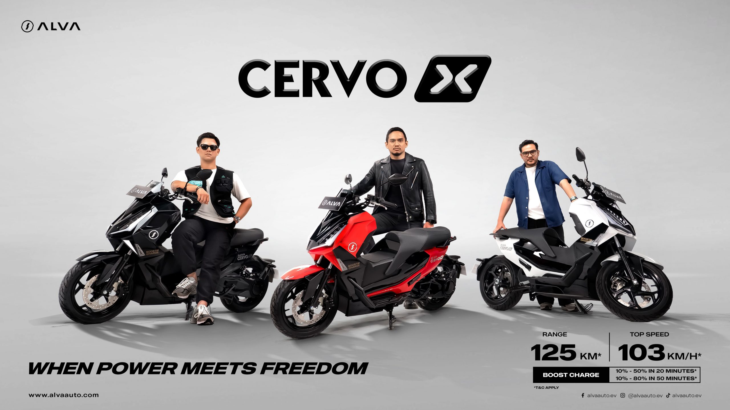 Fitur Unggulan Motor Listrik ALVA CERVO X Harus Kamu Tahu