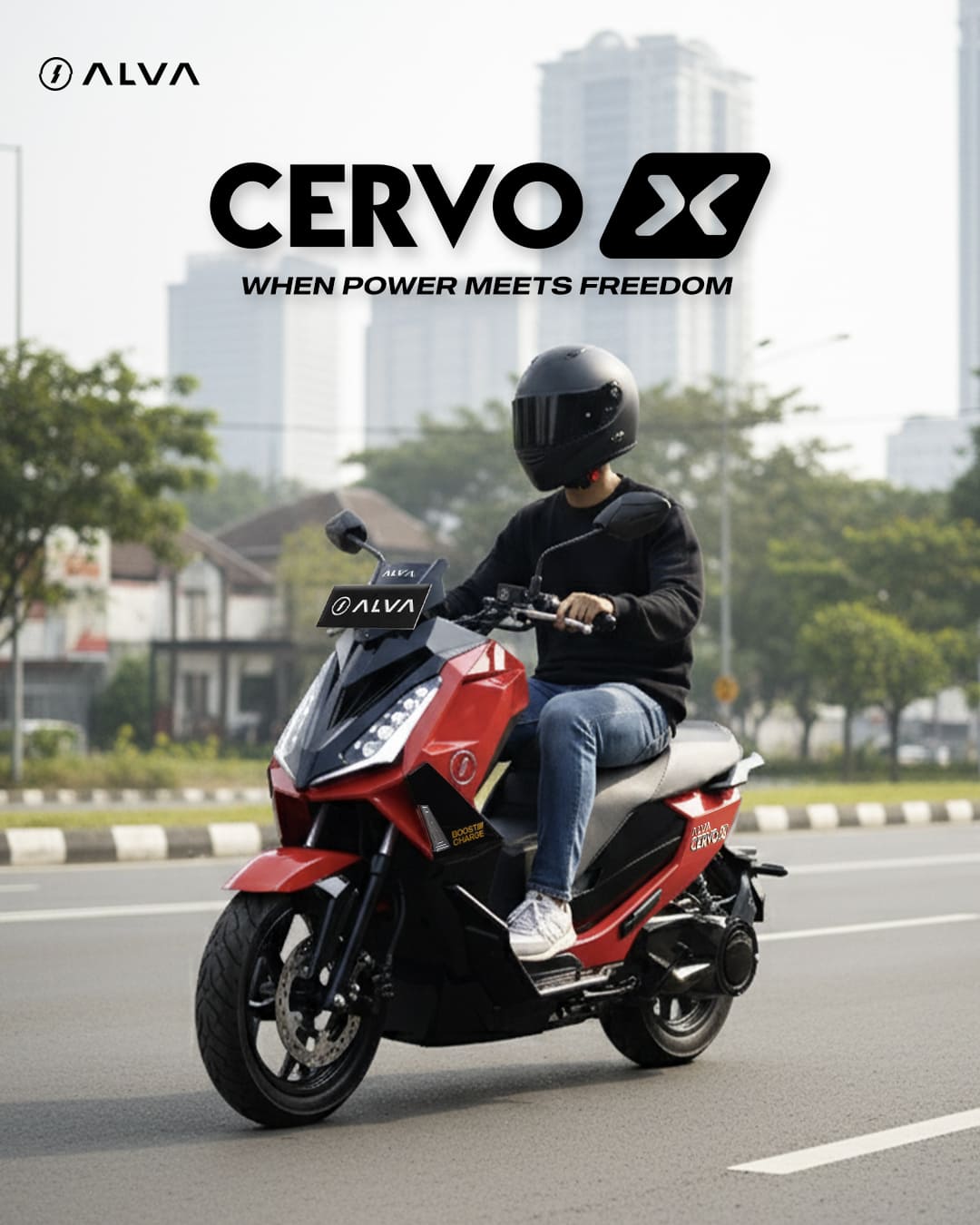 Perbandingan Spesifikasi Motor Listrik ALVA CERVO X dan Q