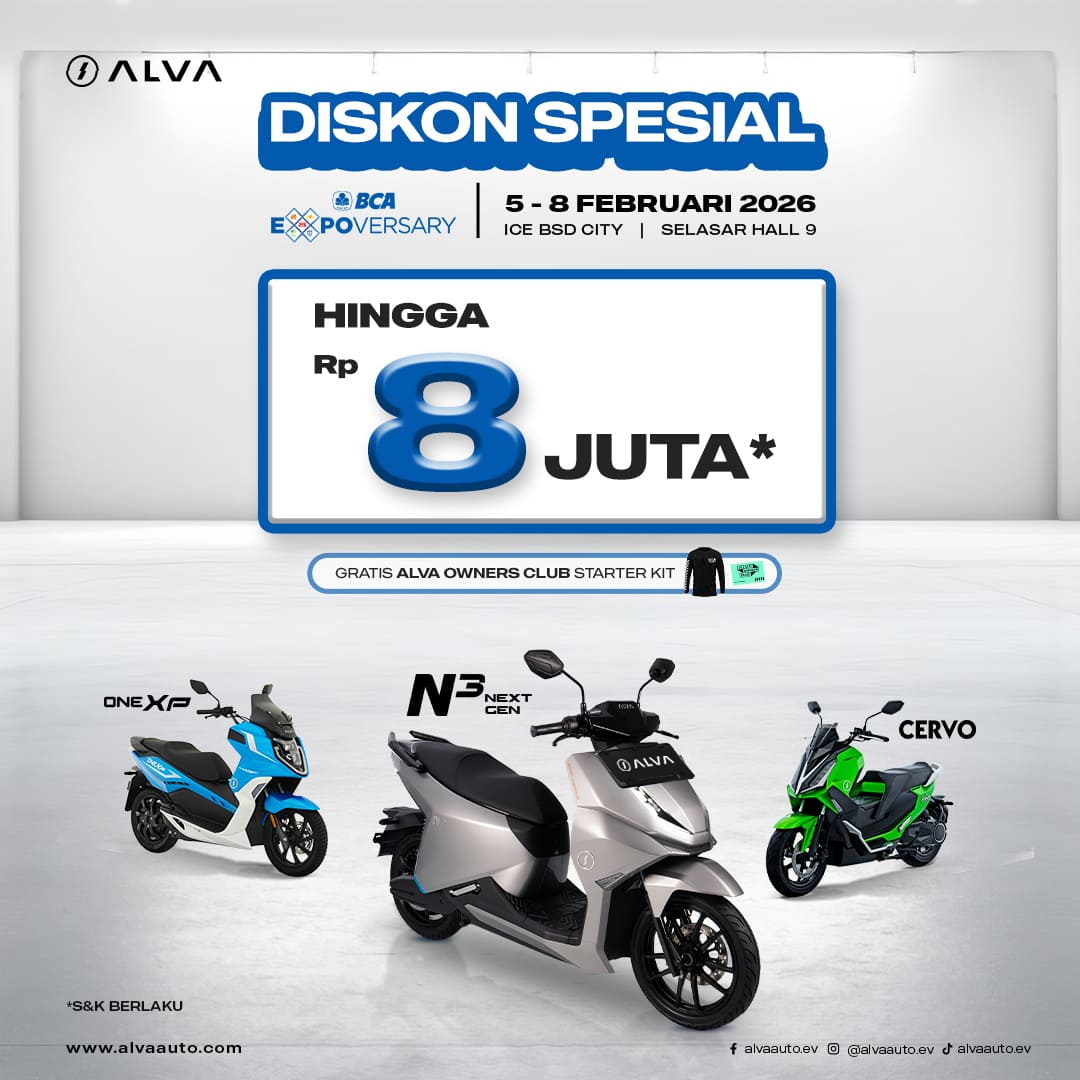 Mengenal N3 Motor Listrik dari ALVA Sebagai Solusi Mobilitas Harian yang Relevan