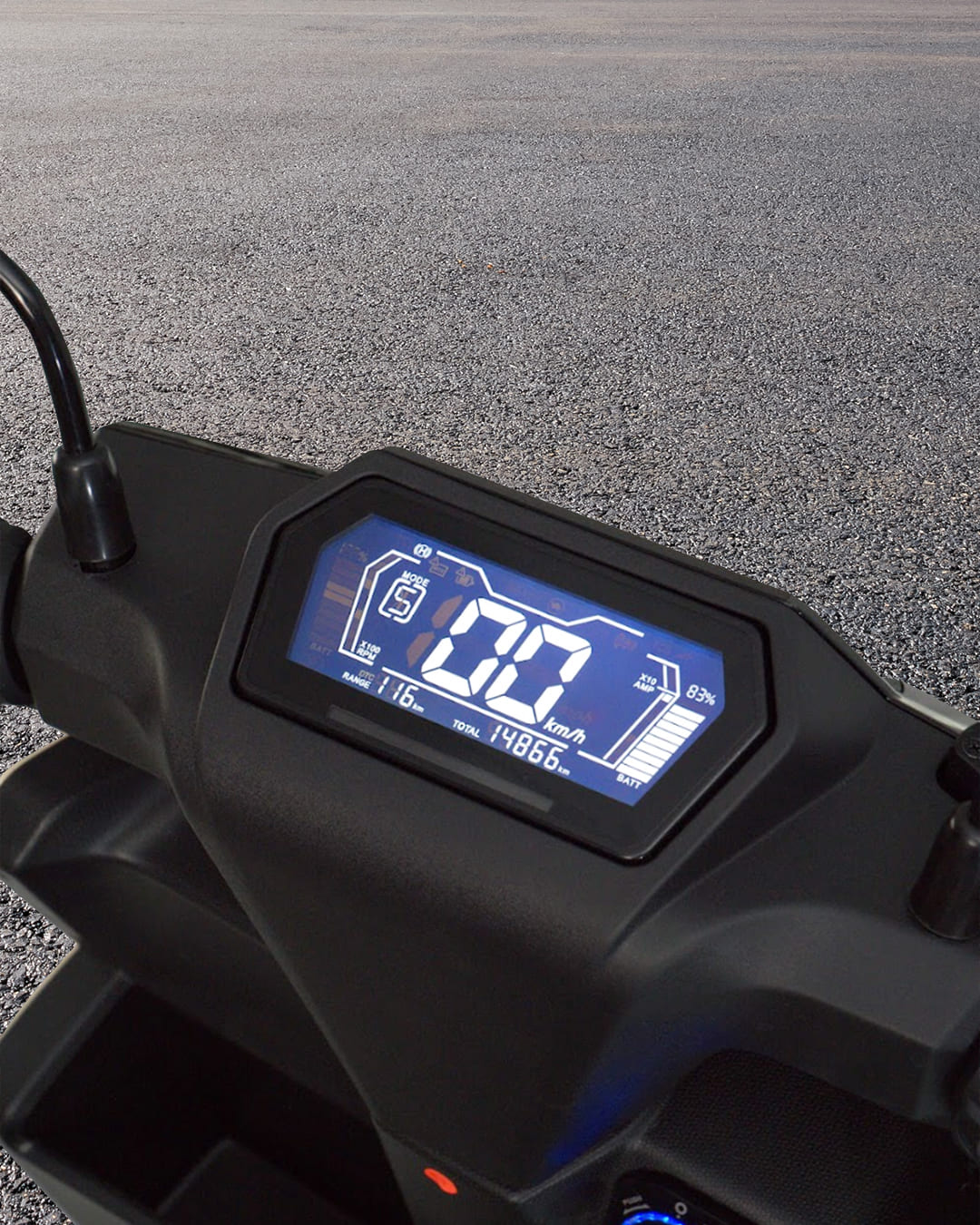 Navigasi Cerdas Speedometer Motor ALVA N3: Kendali Penuh di Tanganmu!