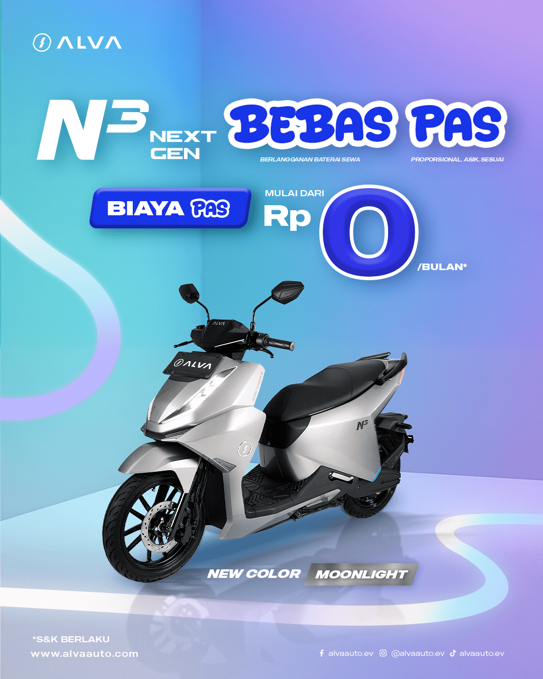 Spesifikasi Baterai ALVA N3 Next Gen dan Keunggulannya untuk Perjalanan Jauh