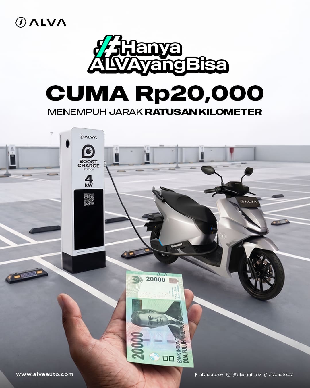 Rincian Biaya Charge Motor Listrik ALVA N3 2026: Lebih Murah dari Biaya Parkir Mall Seharian!