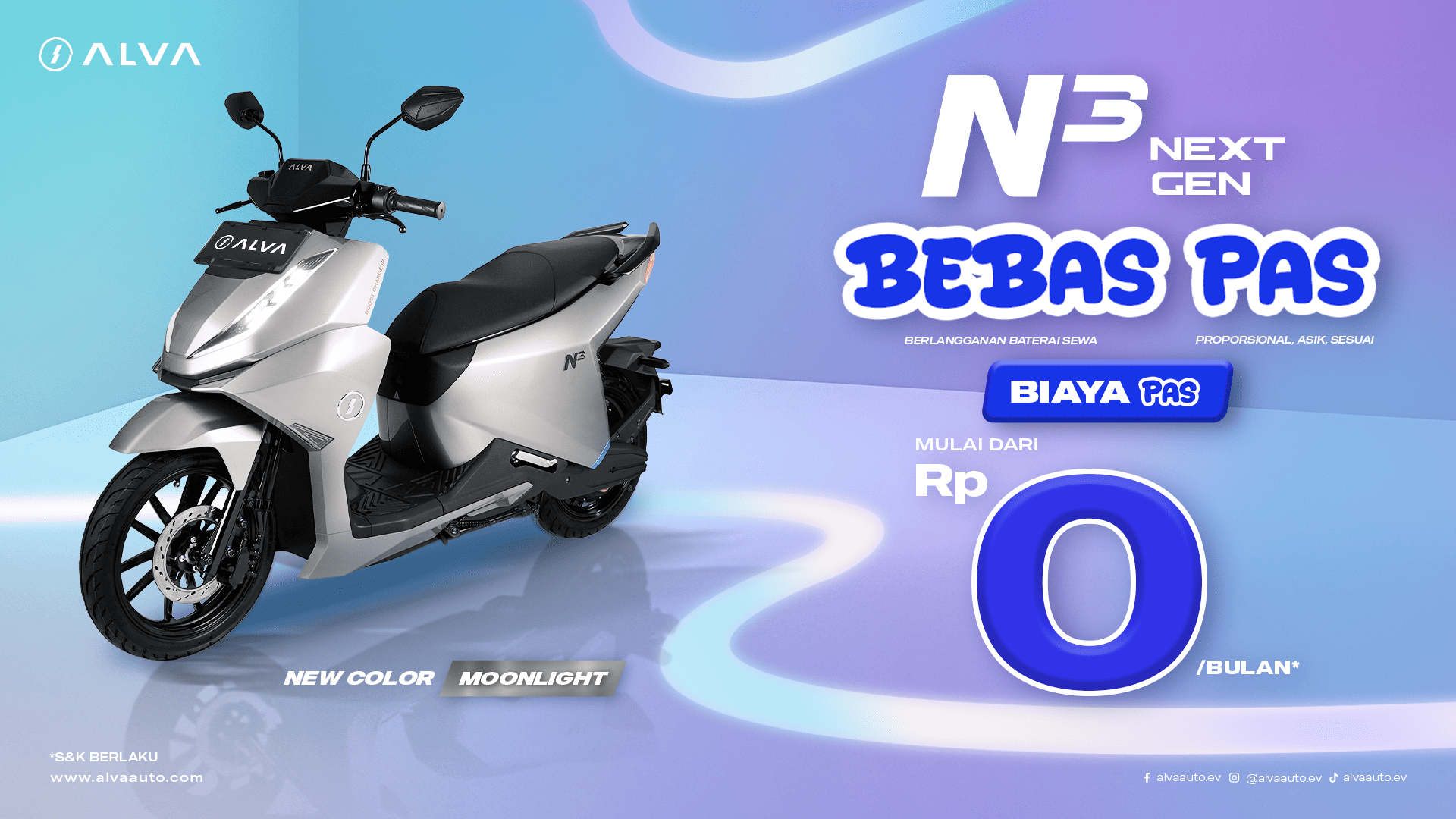 5 Alasan ALVA N3 Next Gen Jadi Motor Listrik Jarak Tempuh Terjauh 2026 untuk Komuter