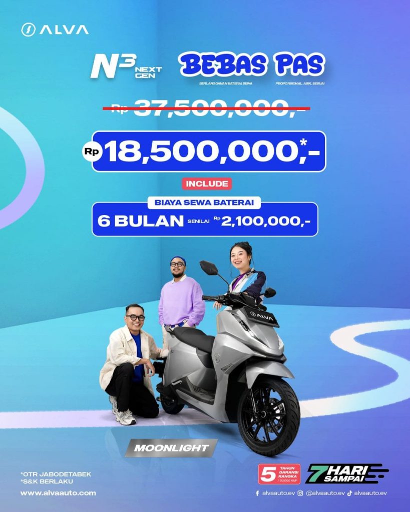 Harga Motor Listrik ALVA