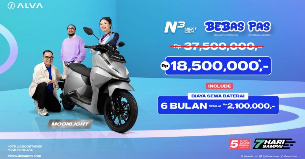 cara kredit motor listrik